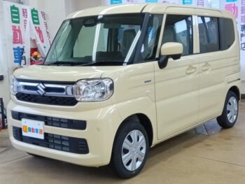 スペーシア ハイブリッド G スズキセーフティサポート 未使用車 4WD