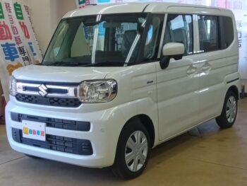 スペーシア ハイブリッドX　セーフティプラスパッケージ装着車　未使用車　４WD