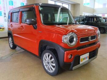ハスラー ハイブリッドX　全方位モニター　純正９インチナビTV　スズキコネクト　４WD