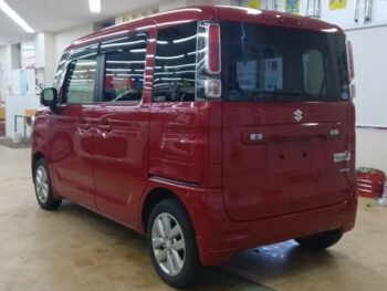 スペーシア ハイブリッドX　全方位カメラ　社外ナビ　４WD