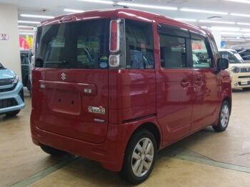 スペーシア ハイブリッドX　全方位カメラ　社外ナビ　４WD