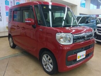 スペーシア ハイブリッドX　全方位カメラ　社外ナビ　４WD