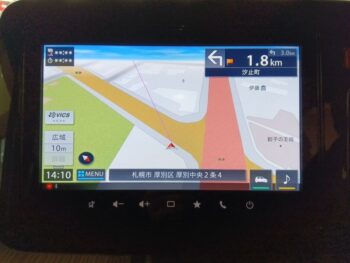 スペーシアカスタム ハイブリッドXSターボ　全方位モニター付純正９インチナビTV　スズキコネクト　４WD