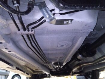 スペーシアカスタム ハイブリッドXSターボ　全方位モニター付純正９インチナビTV　スズキコネクト　４WD