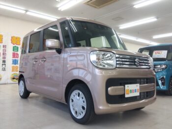 スペーシア ハイブリッドG　社外ナビバックカメラ　4WD