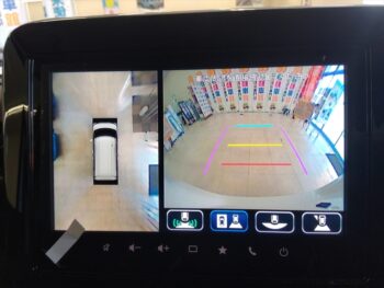 スペーシアカスタム ハイブリッドXSターボ 全方位モニター付純正ナビTVスズキコネクト対応通信機装着車 4WD