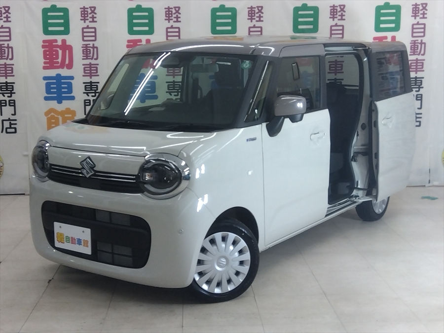 ワゴンR スマイル ハイブリッド S 全方位モニター付純正ナビTVスズキコネクト対応通信機装着車　4WD