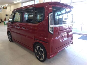 スペーシアカスタム ハイブリッドXSターボ　全方位モニター純正9インチナビTVスズキコネクト　4WD