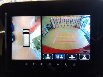 スペーシアカスタム ハイブリッドXSターボ　全方位モニター純正9インチナビTVスズキコネクト　4WD