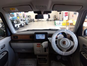 アルトラパンLC ハイブリッドX 全方位モニター用カメラパッケージ・スズキコネクト対応通信機装着車　純正ナビTV　4WD