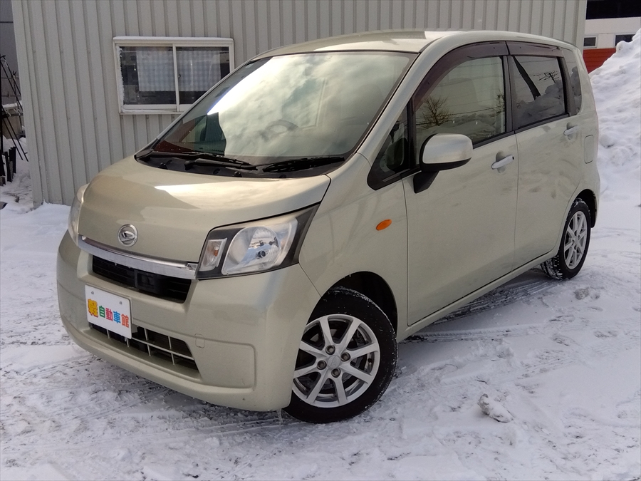 ムーヴ X SA 純正SDナビ 4WD