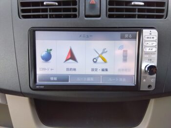 ムーヴ Ｘ ＳＡ 純正SDナビ 4WD