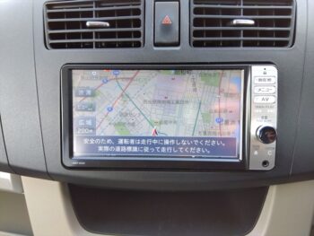 ムーヴ Ｘ ＳＡ 純正SDナビ 4WD