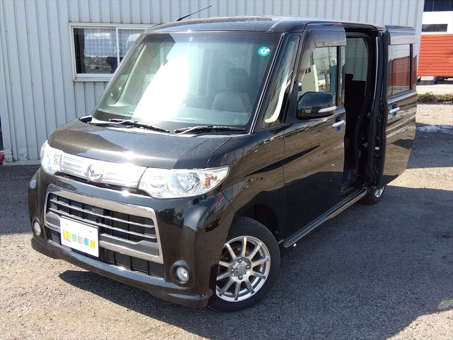 タントカスタム L　ナビ付　後期型　4WD