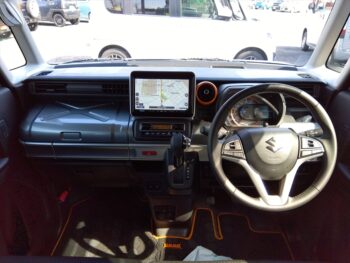 スペーシアギア ハイブリッドＸＺターボ 全方位カメラパッケージ装着車 純正ナビTV 4WD