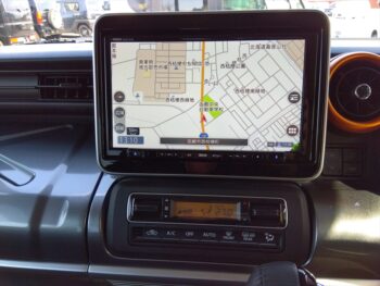 スペーシアギア ハイブリッドＸＺターボ 全方位カメラパッケージ装着車 純正ナビTV 4WD