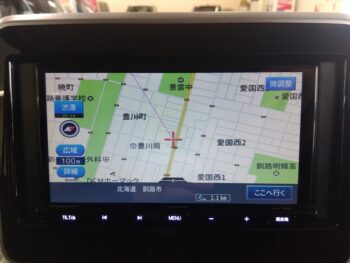 スペーシア HYBRID X　ナビ・バックカメラ　4WD