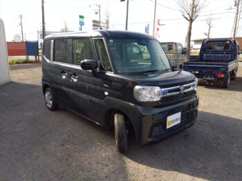 スペーシア ハイブリッドＧ ナビ・バックカメラ 4WD