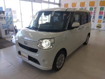 ムーヴキャンバス G　”SAⅢ”　純正ナビ・TV・バックカメラ　4WD