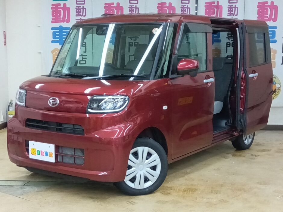 タント L 社外ディスプレイオーディオ バックカメラ 4WD