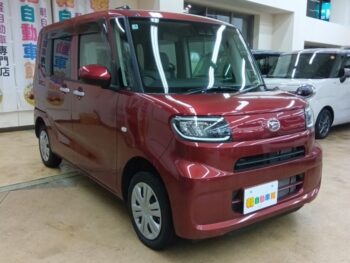 タント L　社外ディスプレイオーディオ　バックカメラ　４WD