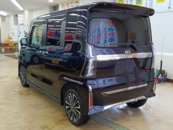 タントカスタム RS　ターボ　純正10インチナビTV　バックカメラ　４WD