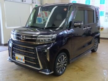 タントカスタム RS　ターボ　純正10インチナビTV　バックカメラ　４WD
