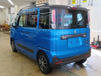 スペーシアギア ハイブリッドXZターボ　純正８インチナビ・TV　全方位カメラ　４WD