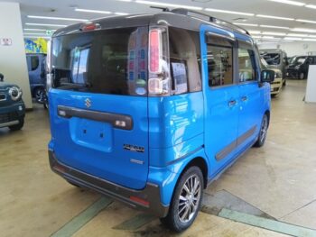 スペーシアギア ハイブリッドXZターボ　純正８インチナビ・TV　全方位カメラ　４WD