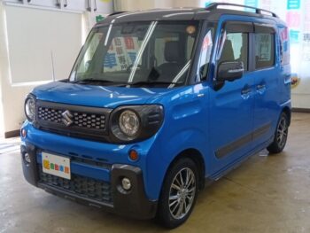 スペーシアギア ハイブリッドXZターボ　純正８インチナビ・TV　全方位カメラ　４WD