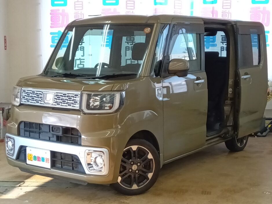 ウェイク Gターボ　SA　純正ナビTVバックモニター　４WD