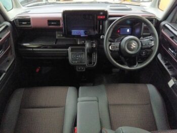 スペーシアカスタム ハイブリッドXS　全方位モニター純正９インチナビ・TV・スズキコネクト　４WD