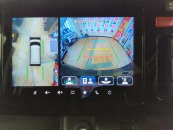 スペーシアカスタム ハイブリッドXS　全方位モニター純正９インチナビ・TV・スズキコネクト　４WD