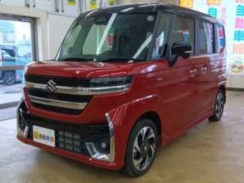 スペーシアカスタム ハイブリッドXS　未使用車　４WD