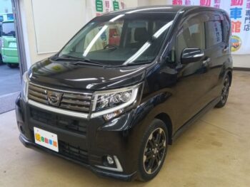 ムーヴカスタム RS　ハイパーSA　ターボ　純正ナビ・TV・バックモニター　４WD