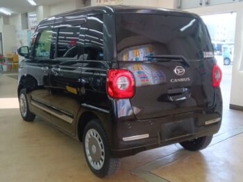 ムーヴキャンバス セオリー　Gターボ　純正ナビ・TV・バックモニター　４WD