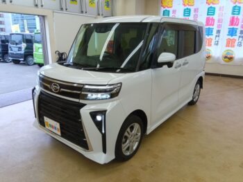 タントカスタム RSターボ　純正１０インチナビ・TV・バックカメラ　４WD