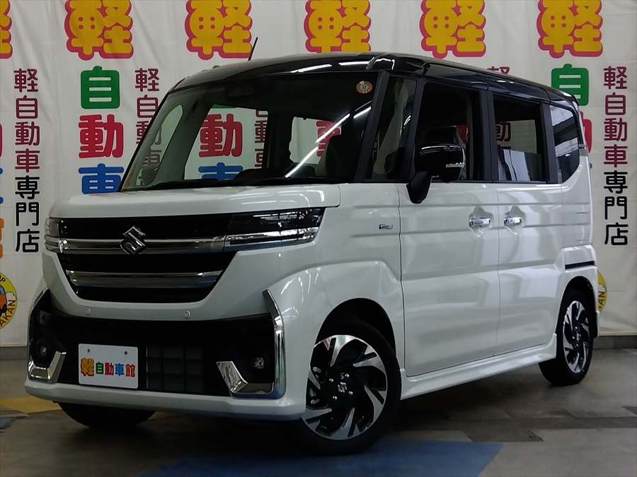 スペーシアカスタム ハイブリッドXSターボ 未使用車 4WD