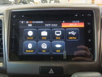 スペーシアカスタムZ ベースグレード　全方位モニター付純正ナビ・TV　４WD