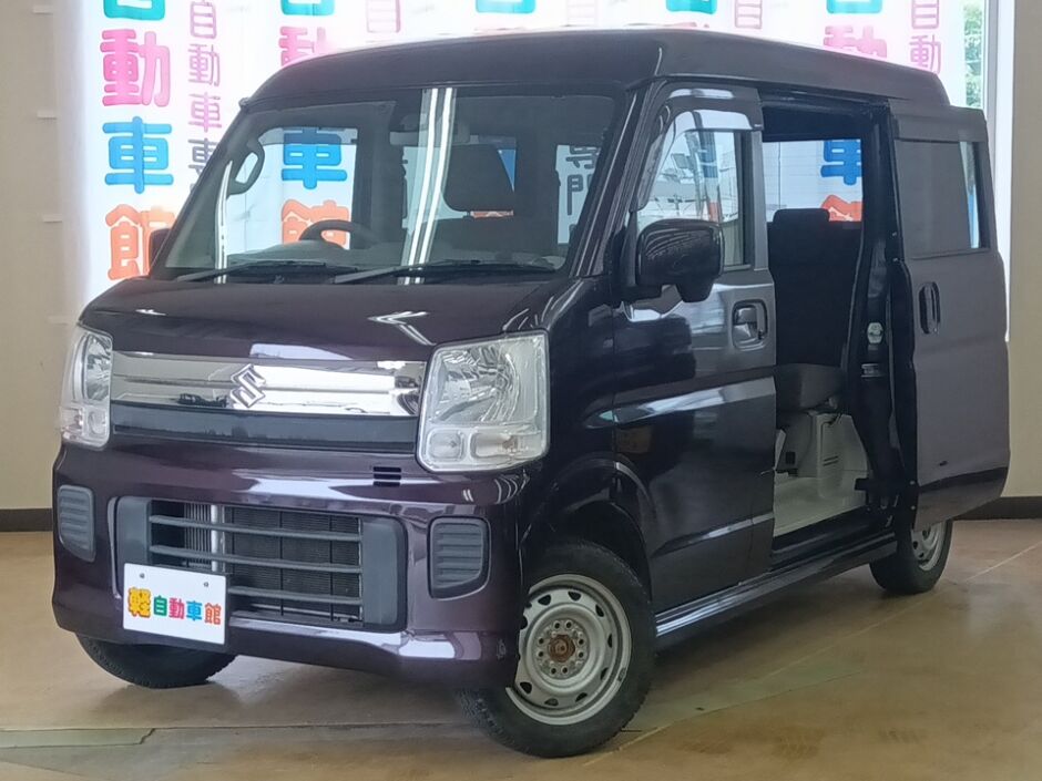 エブリイワゴン JPターボ　ナビ・TV・バックカメラ　４WD
