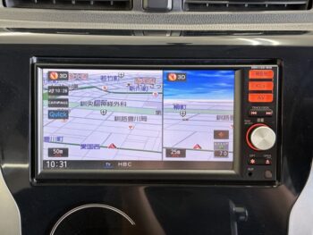 eKカスタム G　純正ナビ・TV・バックカメラ　4WD