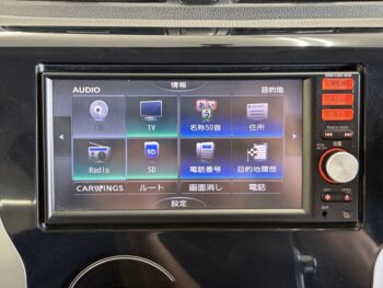 eKカスタム G　純正ナビ・TV・バックカメラ　4WD