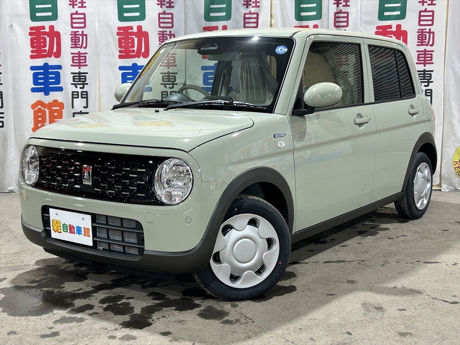 アルトラパン ハイブリッド G 6型 スズキセーフティサポート 未使用車 4WD