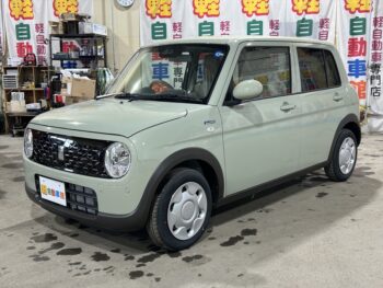 アルトラパン ハイブリッド G 6型 スズキセーフティサポート 未使用車 4WD