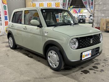 アルトラパン ハイブリッド G 6型 スズキセーフティサポート 未使用車 4WD