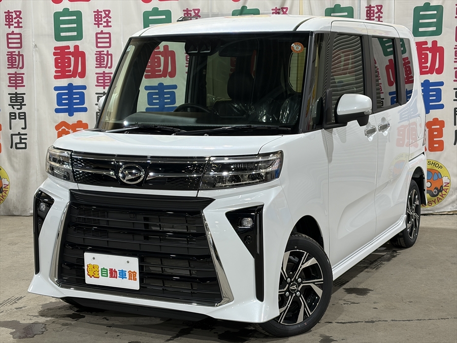 タントカスタム X リミテッド 純正9インチディスプレイオーディオ バックカメラ 未使用車 4WD
