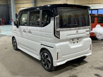 スペーシアカスタム ハイブリッド XS スズキセーフティサポート 未使用車 4WD