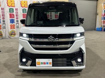 スペーシアカスタム ハイブリッド XS スズキセーフティサポート 未使用車 4WD