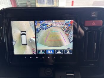 スペーシアカスタム ハイブリッドＸＳ　ＴＢ　全方位ミニター　純正９インチナビ・ＴＶ・スズキコネクト 4WD
