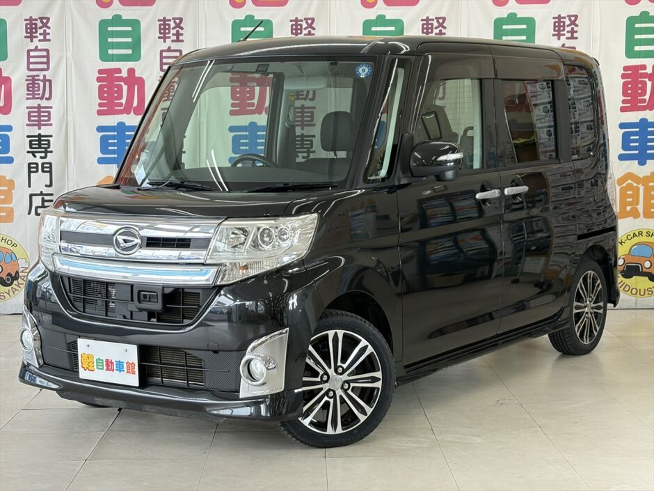 タントカスタム RS　ターボ　 SA　ナビ付　4WD